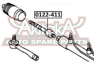 Шарнир 0122411 Asva