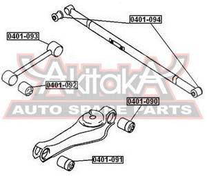 Подвеска 0401091 Asva
