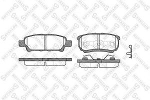 Колодки тормозные задние дисковые к-кт для Citroen C4 Aircross 2012-2017 1062 002-SX Stellox