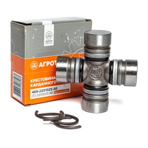 Крестовина УАЗ карданного вала (30х88) с масленкой под стопорными кольца 469-2201025 (Avtoelectrica)