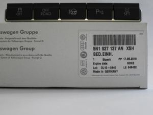 Черный/chrom 5N1927137ANXSH Vag