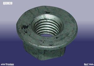 Стойка стабилизатора FORA (гайка) Q330C10 Q330C10 Chery