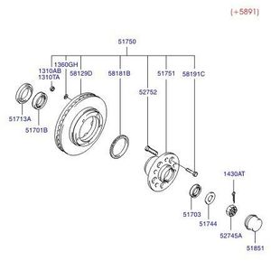 Шплинт тяги рулевой Porter , MBS 1430004451 Hyundai-Kia