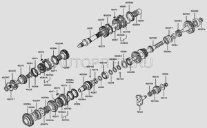 ШАРИКОВЫЙ ПОДШИПНИК D=46ММ / BEARING-BAL 432234A050 Hyundai-Kia