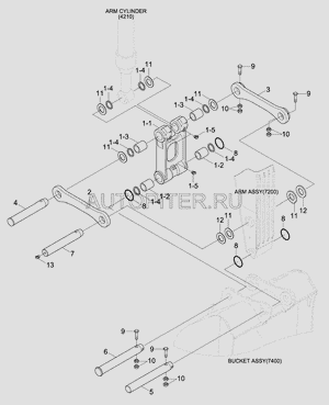 Уплотнение (аналог) y020070011 Hyundai-Kia