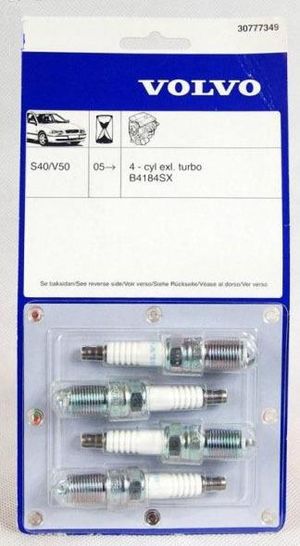 СВЕЧИ К-КТ S40,V50 2004Г.>  B-4184S11 30777349 Volvo