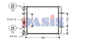 Радиатор, охлаждение двигателя