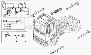 Датчик ABS для Iveco Stralis 2007> 41200584 Iveco