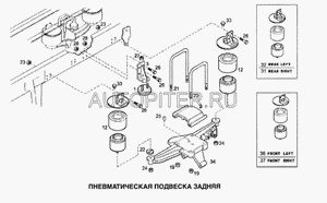 Отбойник для Iveco Stralis 2002-2006 4714376 Iveco