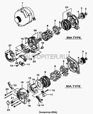 ОПОРА РАДИАТОРА 10495216 General Motors
