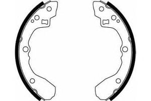 Комлект тормозных накладок 5182059 Girling