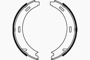 Комплект тормозных колодок, стояночная тормозная система