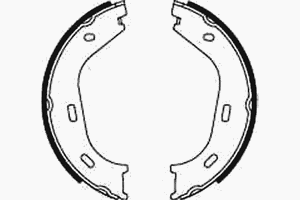 Комплект тормозных колодок, стояночная тормозная система