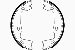 Комплект тормозных колодок, стояночная тормозная система