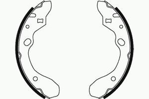 Комлект тормозных накладок 5185829 Girling