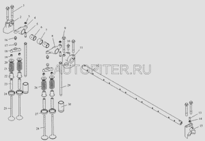Коромысло впускного клапана FAW 10071116210000 Faw