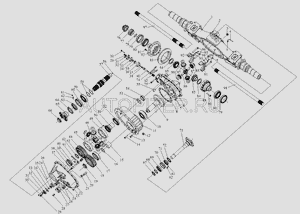 Переключатель блокировки межколесного дифференциала зад и ср. моста 2011 FAW 3834050a0e Faw