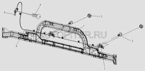 Ремкомлект замка капота FAW J6 5302510a01 Faw