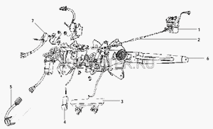 Концевой выключатель подъема стекла пятой двери safe №1 ORIGINAL 6304020F00 Great Wall