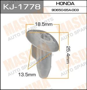 покер пластмассовый крепежный KJ-1778 Masuma 1шт kj1778 Masuma
