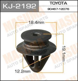 покер пластмассовый крепежный KJ-2192 Masuma 1шт kj2192 Masuma