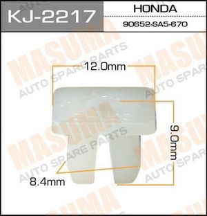 покер пластмассовый крепежный KJ-2217 Masuma 1шт kj2217 Masuma