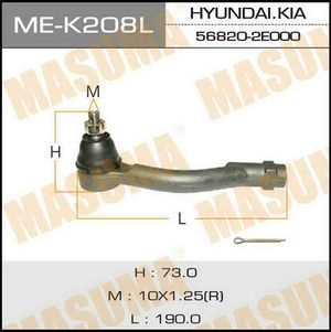 Наконечникрулевойтяги MASUMA HYUNDAI,KIA/TUCSON,SP mek208l Masuma