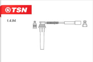 Провода зажигания высоковольтные (Silicone Hi-Temp