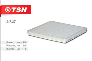 Элемент фильтра воздушного салонаToyota Prius RAV 4 Yaris. SUZUKI 9737 TSN