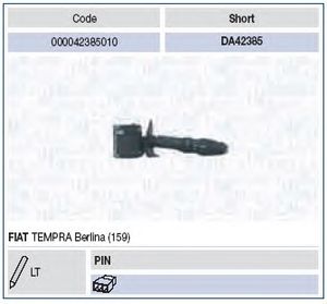 Выключатель на колонке рулевого управления