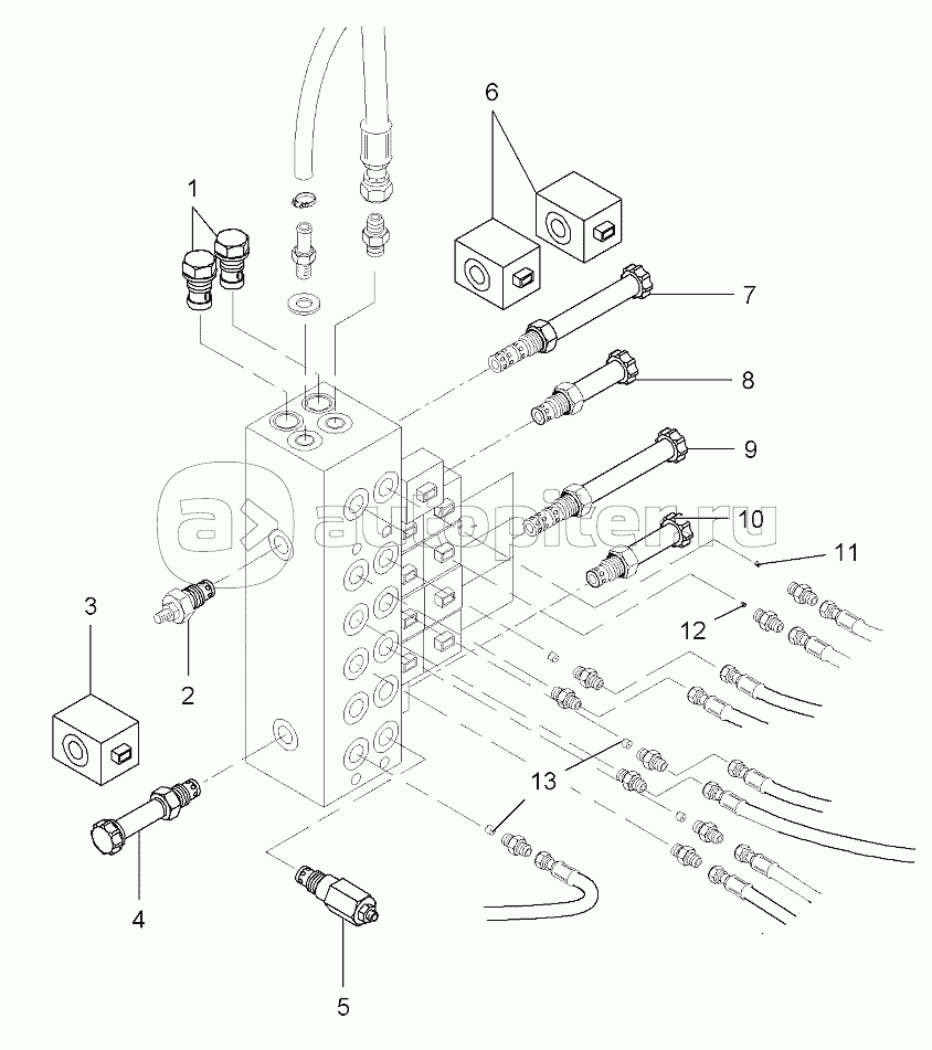Valve Chest - From Serial Number 551510031