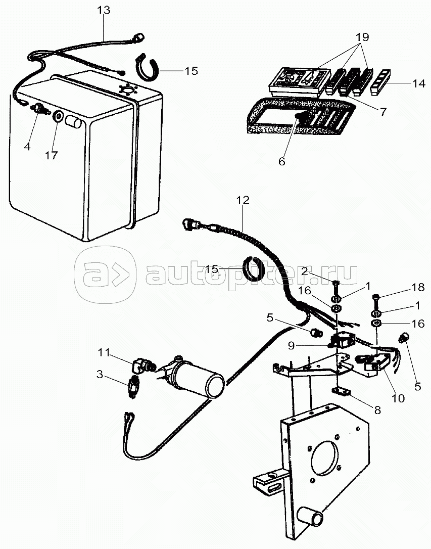 Multifunction Lever For Hydrostatic Transmission