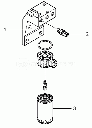 Fuel Filter - From Serial Number 551510031