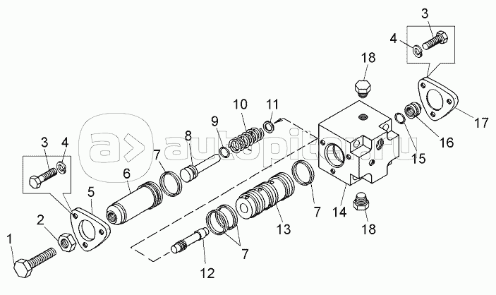 Клапан редукционный (78221-4619340);Reduction valve