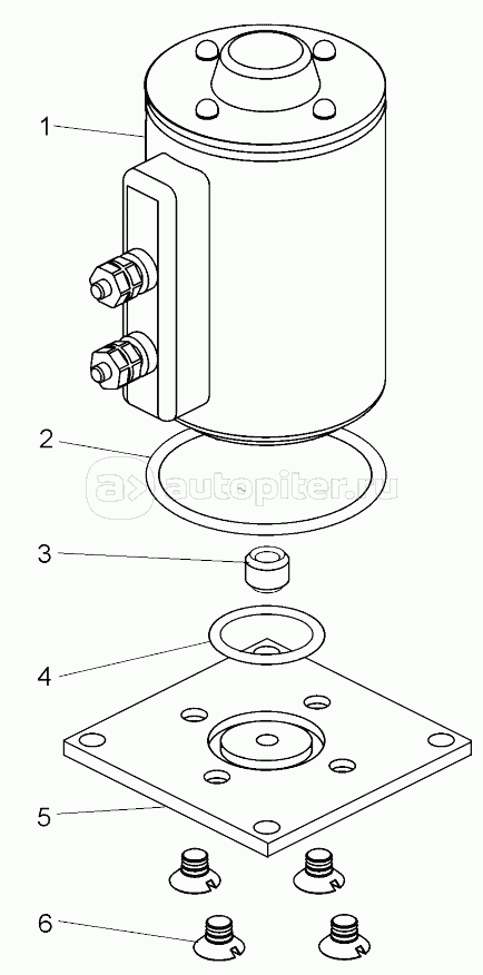 Электромагнит (531-1705048-11);Electromagnet