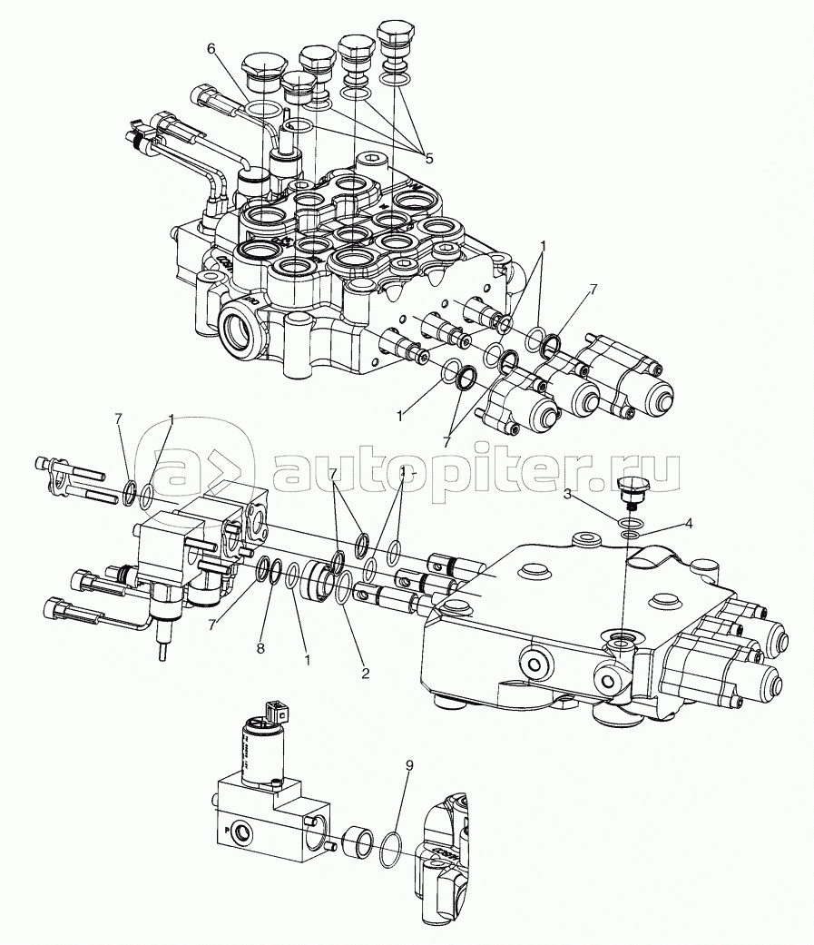VALVE ASSY, CONTROL - SEAL REPLACEMENT KITS