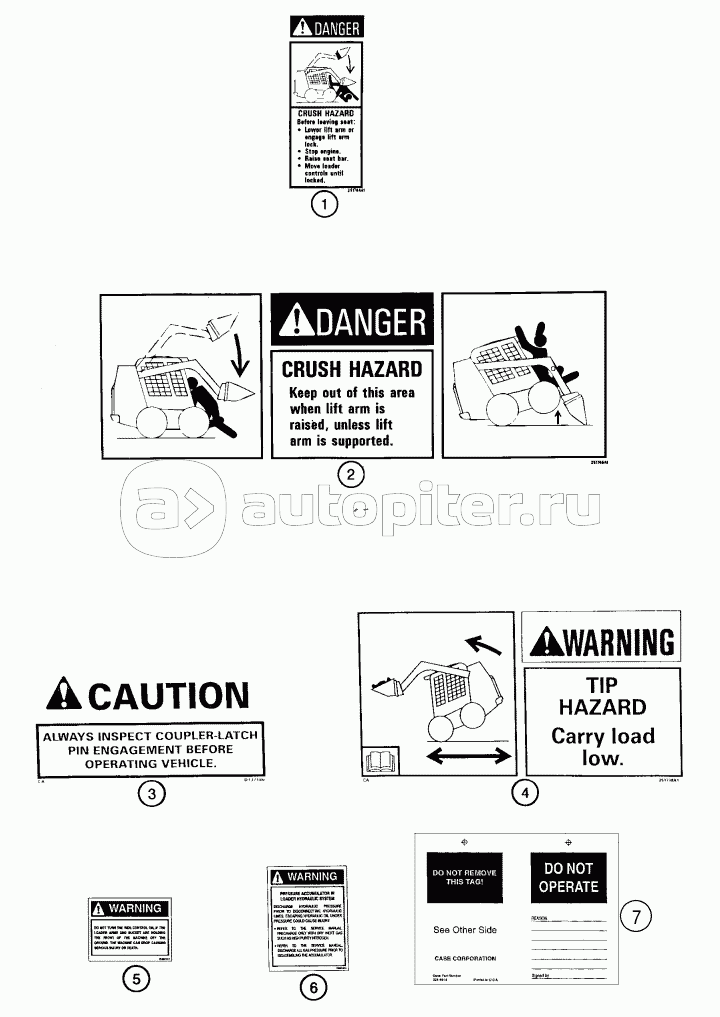 DECALS - BRAZILIAN PORTUGUESE, CANADIAN FRENCH, LATIN AMERICAN SPANISH