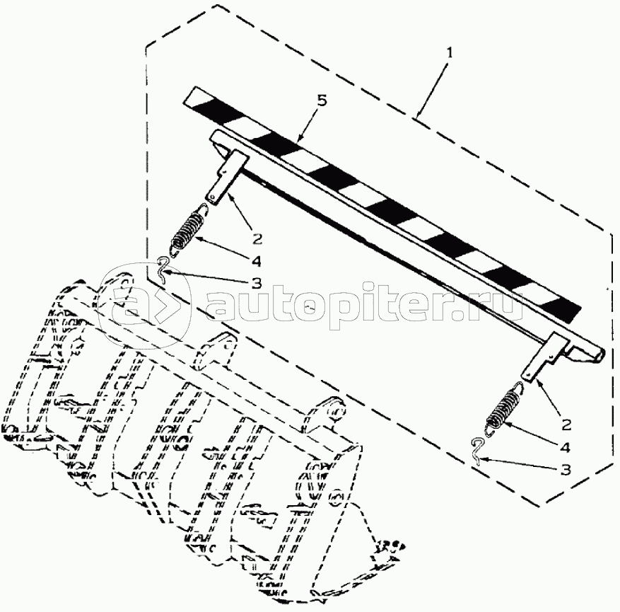 TOOTH GUARD, STANDARD LOADER BUCKET, 595SLE DBK0009001- 595LSP