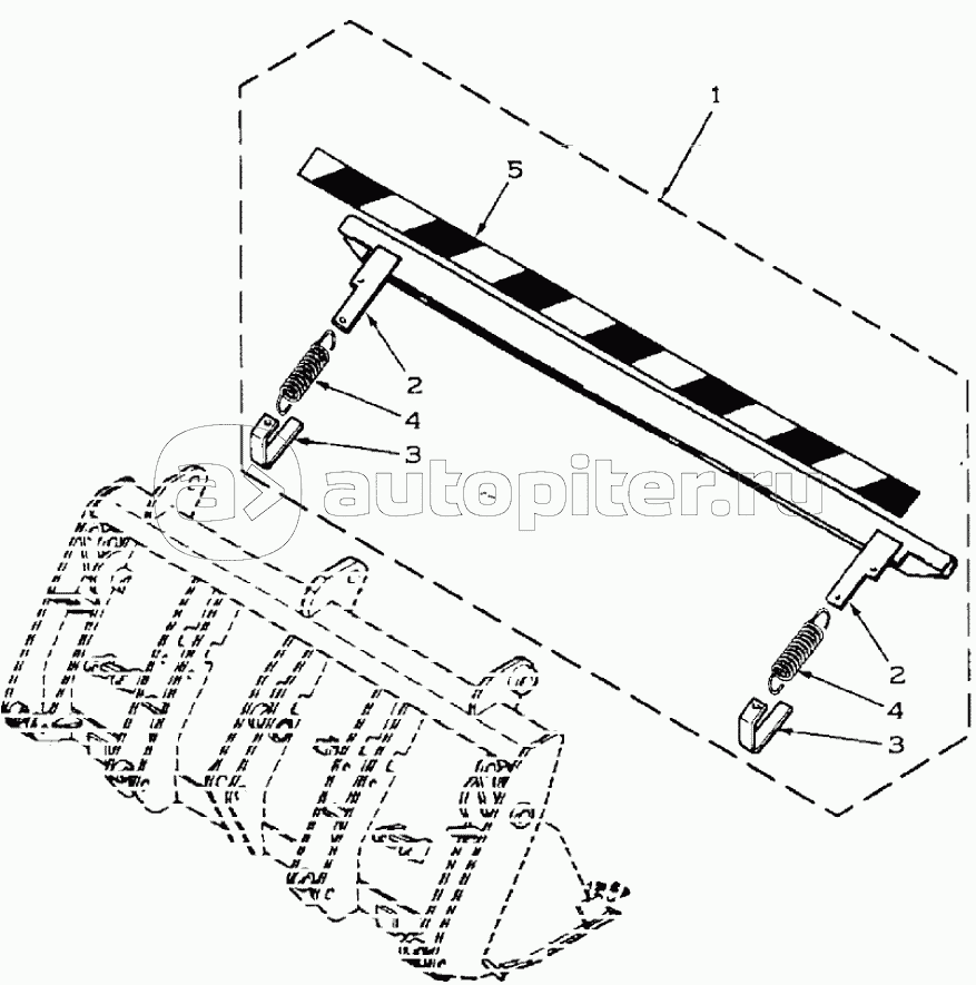 TOOTH GUARD, LOADER BUCKET, 7-IN-1, 595SLE DBK0009001- 595LSP DBK0010001-