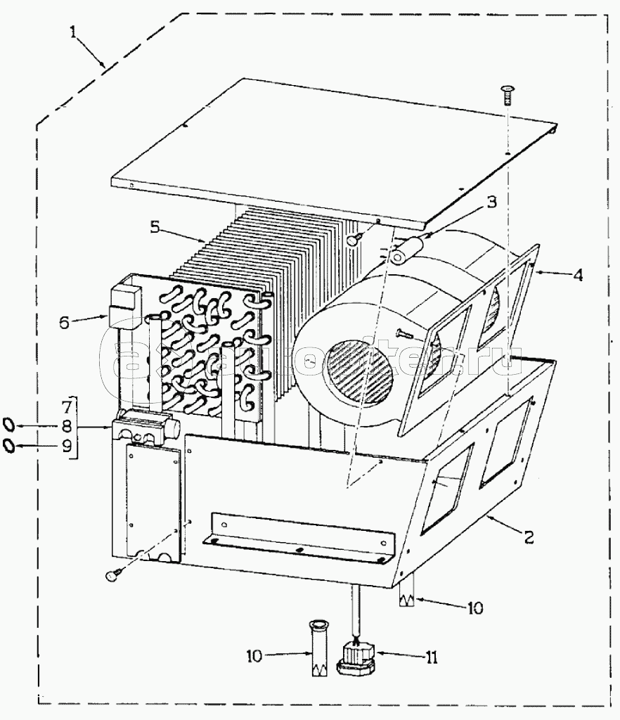 CAB AIR CONDITIONING, AIR CONDITIONER, 595SLE DBK0009001- 595LSP DBK00100