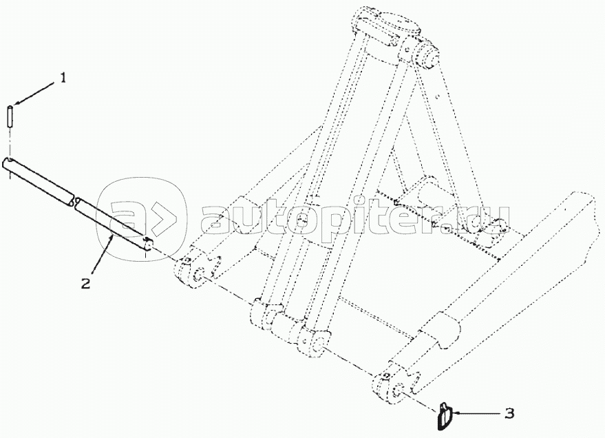LOADER ACCESSORIES, WITHOUT LOADER, 595SLE DBK0009001- 595LSP DBK0010001-