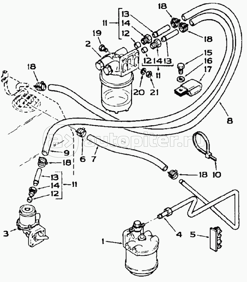 FUEL SYSTEM, 595SLE DBK0009001- 595LSP DBK0010001-