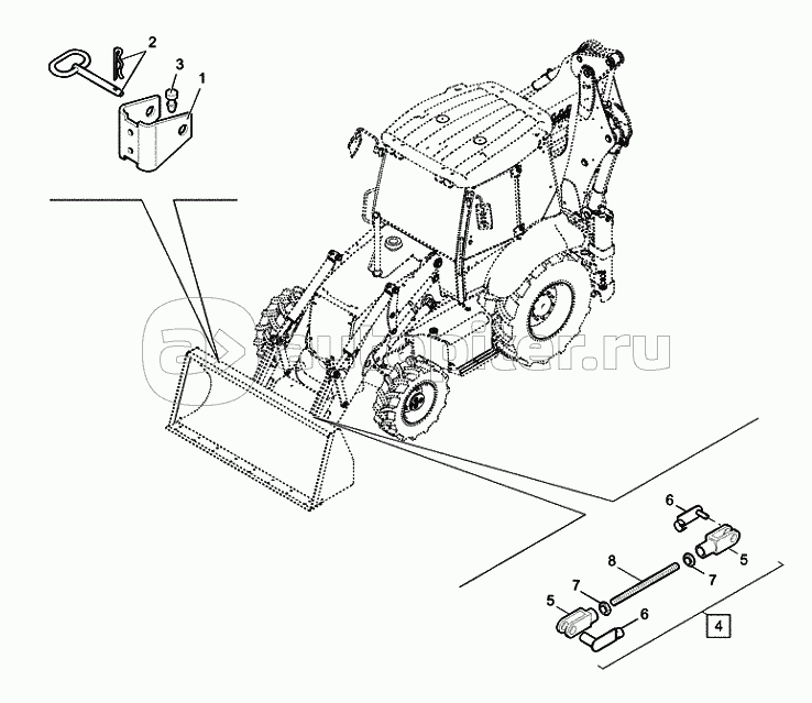 82.100.1506 VAR 742130 ROAD HOMOLOGATION BUCKET LOCK AND GUARD