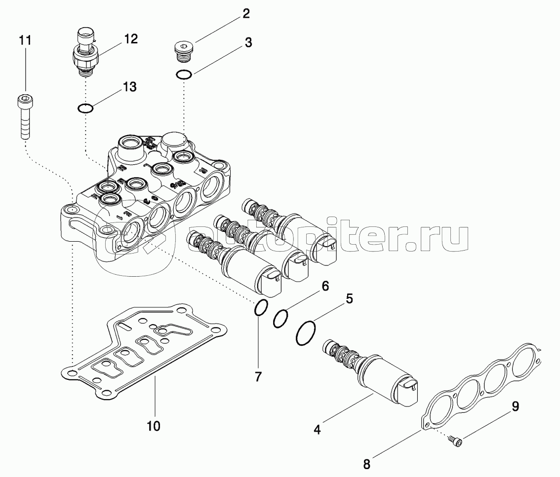 VALVE ASSEMBLY - TRANSMISSION CONTROL (450729A2)