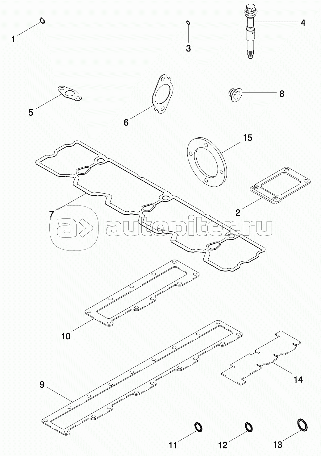 GASKET KIT - VALVE GRIND, MX255 AND MX285