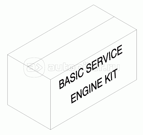GASKET KIT - BASIC SERVICE ENGINE, MX255 AND MX285