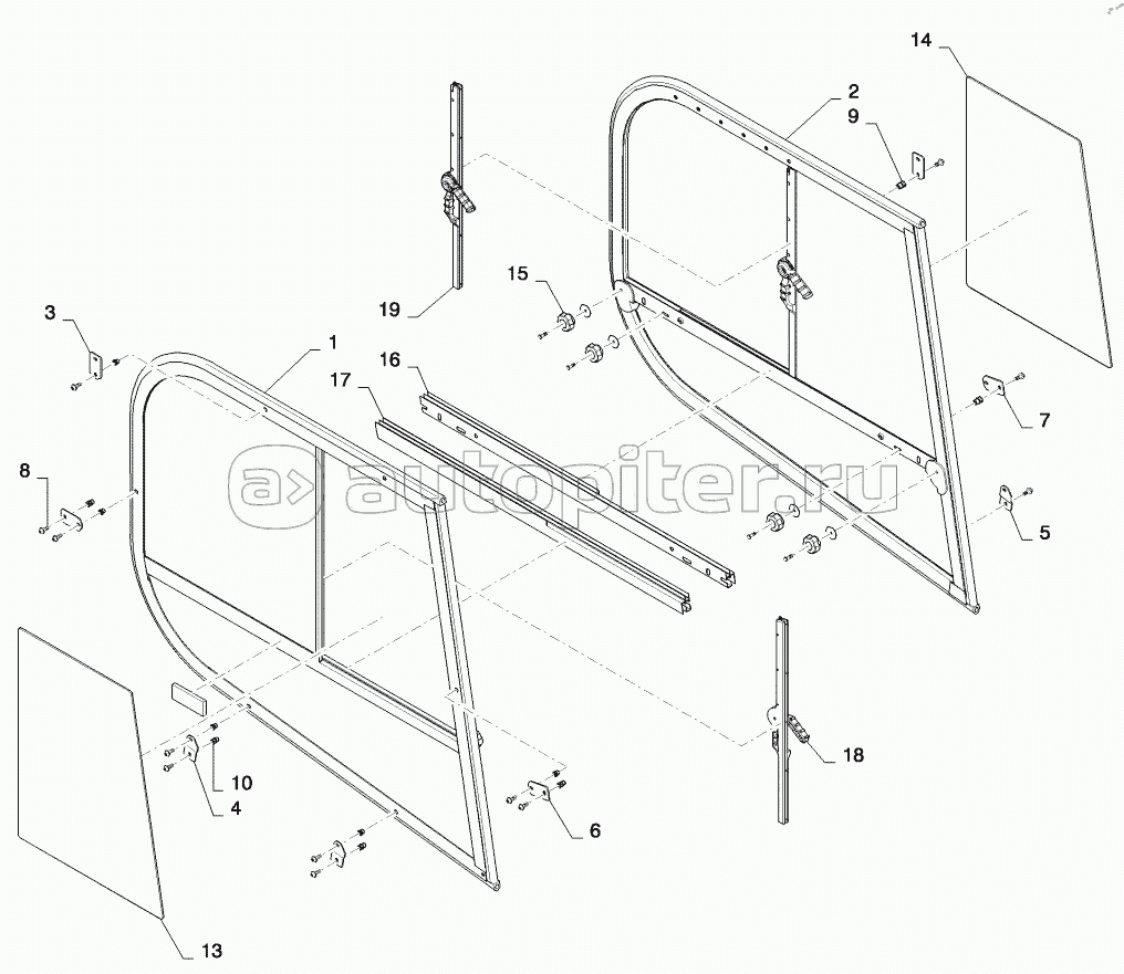 SIDE WINDOW ASSY (ALL CASE) страница 779