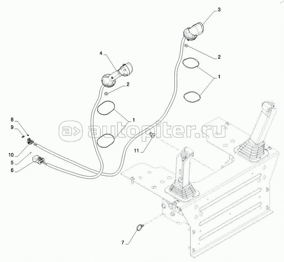 LEVEL 100 CASE CONTROL HANDLES, STANDARD (SR130-SV300)