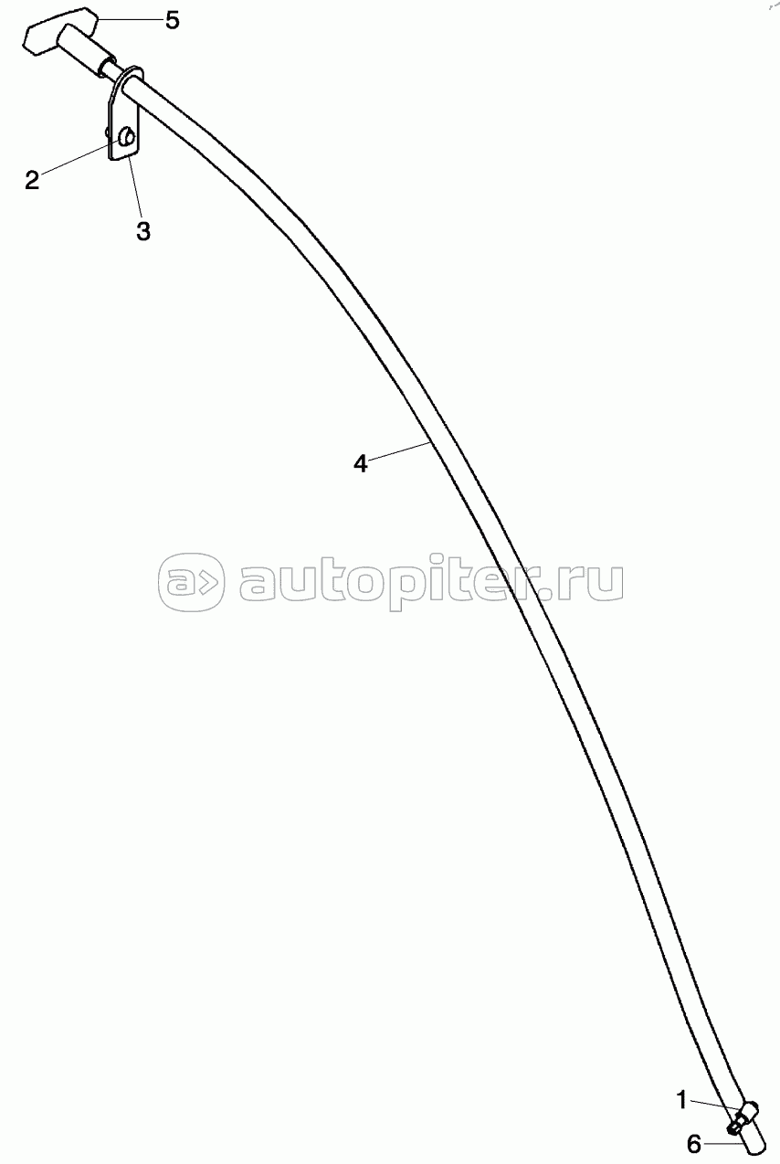 DIPSTICK & OIL FILL TUBE, REMOTE (ALL CASE)