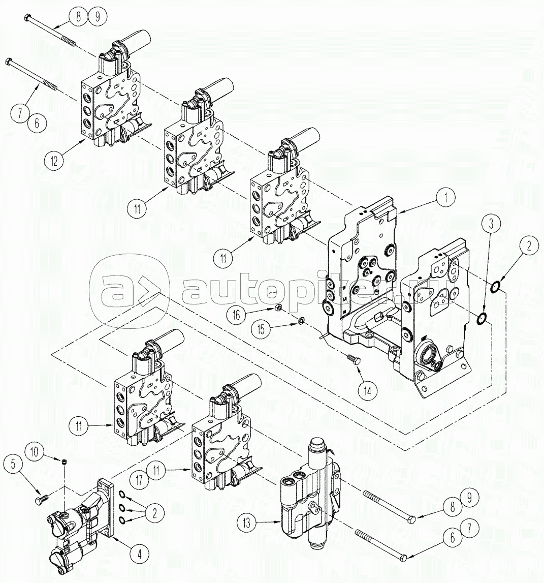 REMOTE VALVE ASSEMBLY - ELECTRONIC REMOTE